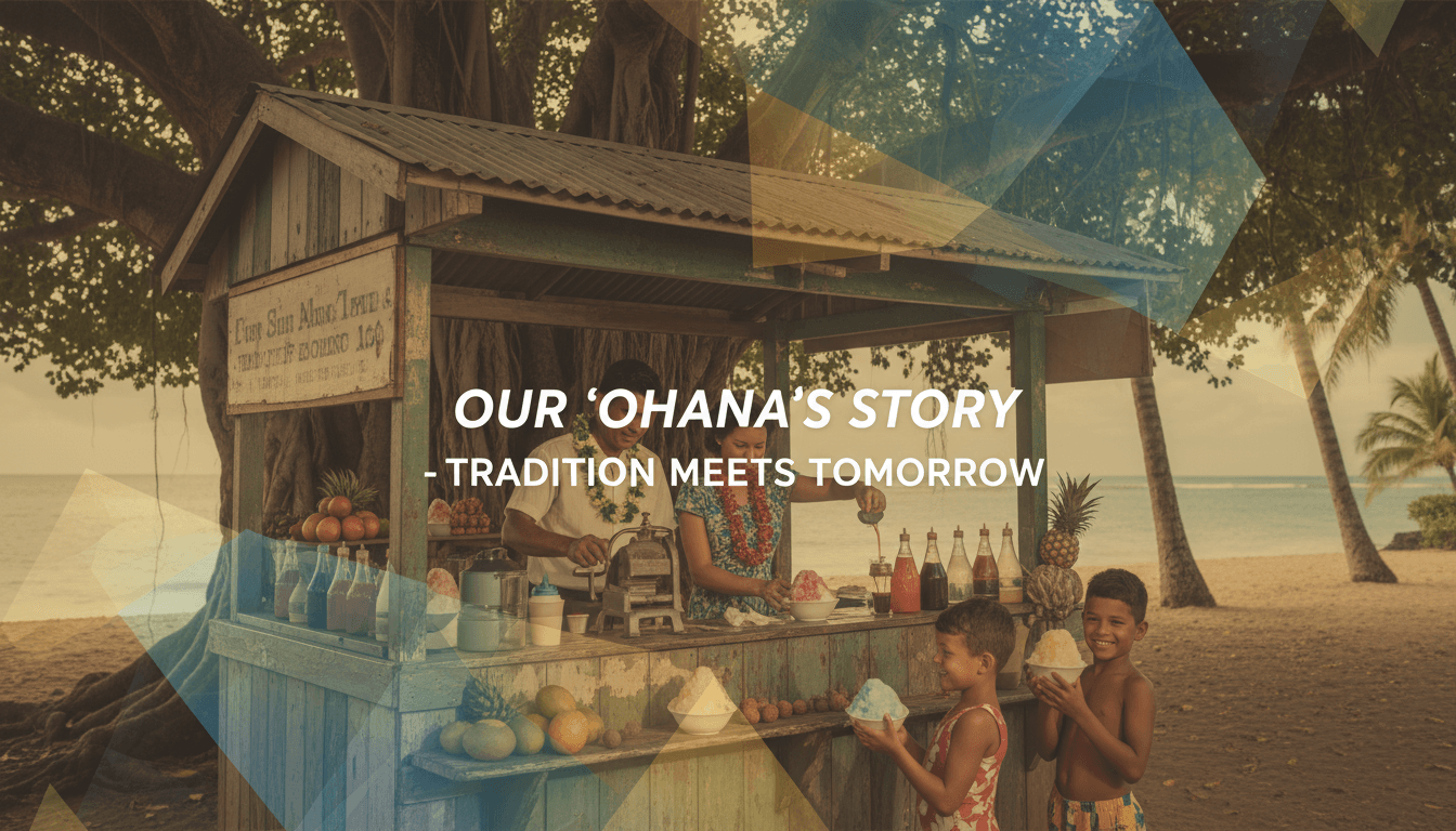The tradition of authentic Hawaiian shave ice